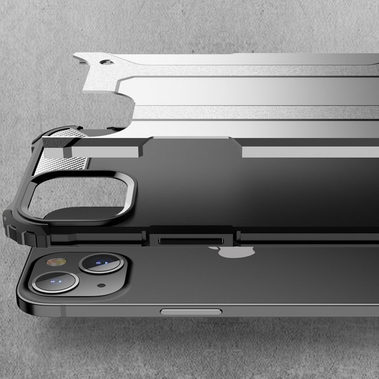 For iPhone 13 Magic Armor TPU + PC Combination Case (Grey)