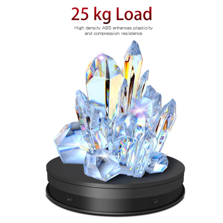 20cm Electric Rotating Turntable Display Stand Video Shooting Props Turntable for Photography, 20cm 110V US Plug, 20cm 220V EU Plug, 20cm 220V UK Plug, 20cm 220V AU Plug