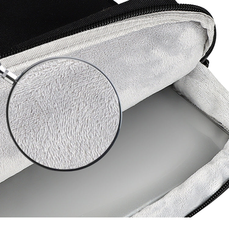 ST11 Polyester Thickened Laptop Bag with Detachable Shoulder Strap, 13.3 inch (with Strap), 14.1-15.4 inch (with Strap), 15.6 inch (with Strap)