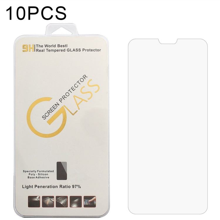 10 PCS 0.26mm 9H 2.5D Tempered Glass Film, For TP-Link neffos A5 (10 PCS), For Multilaser G Pro 2 (10 PCS), For Doogee S97 Pro (10 PCS), For Oukitel C21 Pro (10 PCS), For Doogee N40 Pro (10 PCS), For Cubot  Note 9 (10 PCS), For Ulefone Note 6 (10 PCS) ...