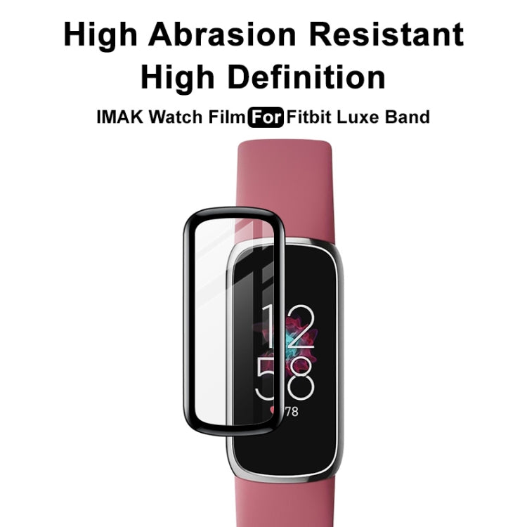 For Fitbit Luxe IMAK Plexiglass HD Watch Protective Film