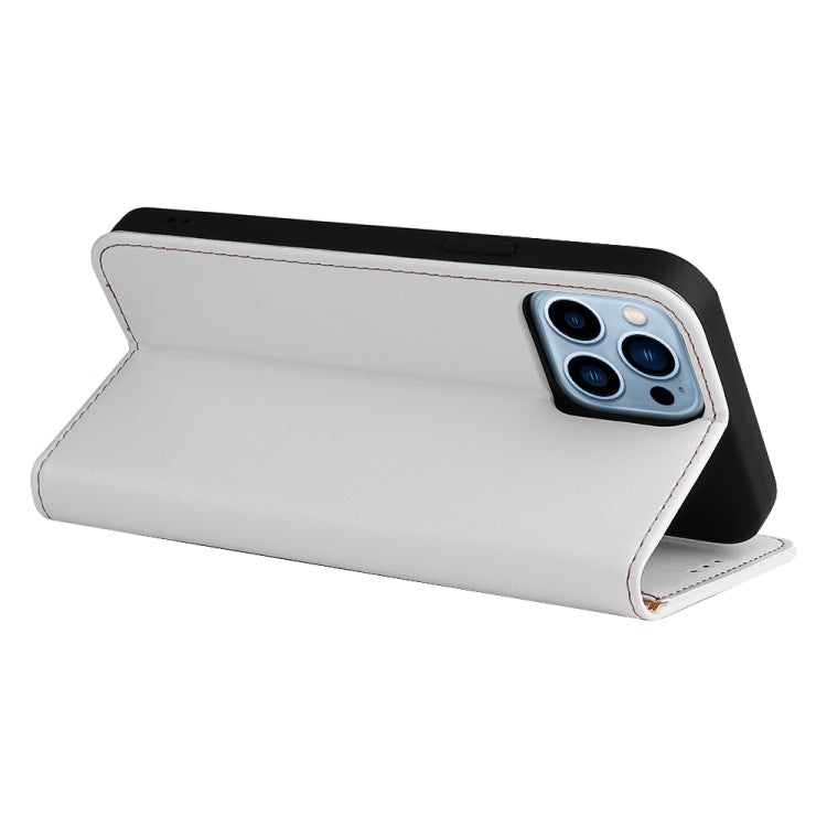 Fierre Shann PU Leather Texture Horizontal Flip Leather Case with Holder & Card Slots & Wallet, For iPhone 13 Pro Max, For iPhone 13 mini, For iPhone 13, For iPhone 13 Pro