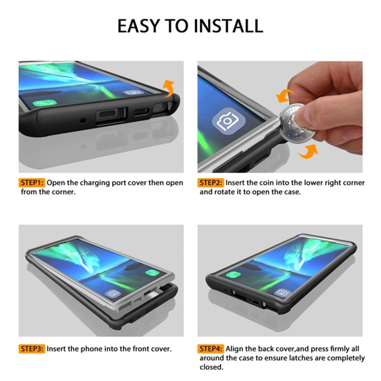 RedPepper Shockproof Scratchproof Dust-proof PC + TPU Protective Case, For Galaxy Note 10+