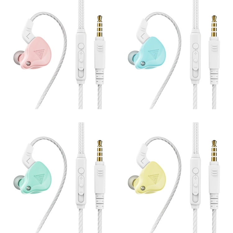 QKZ AK6-X 3.5mm In-Ear Wired Subwoofer Sports Earphone with Microphone, Cable Length: About 1.2m, 1 PCS