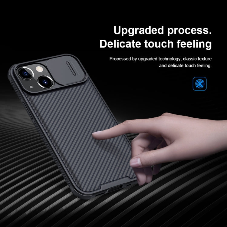 NILLKIN Black Mirror Pro Series Camshield Full Coverage Dust-proof Scratch Resistant Phone Case, For iPhone 13