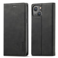 LC.IMEEKE Strong Magnetic PU + Matte TPU Horizontal Flip Leather Case with Holder & Card Slots & Wallet, For iPhone 13 mini, For iPhone 13, For iPhone 13 Pro, For iPhone 13 Pro Max