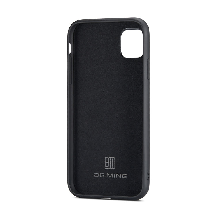DG.MING M2 Series 3-Fold Multi Card Bag + Magnetic Back Cover Shockproof Case with Wallet & Holder Function, For iPhone 11, For iPhone 11 Pro, For iPhone 11 Pro Max
