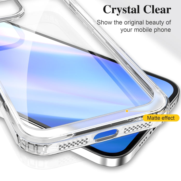 For iPhone 13 Pro Crystal Clear Shockproof PC  TPU Protective Case (Transparent)
