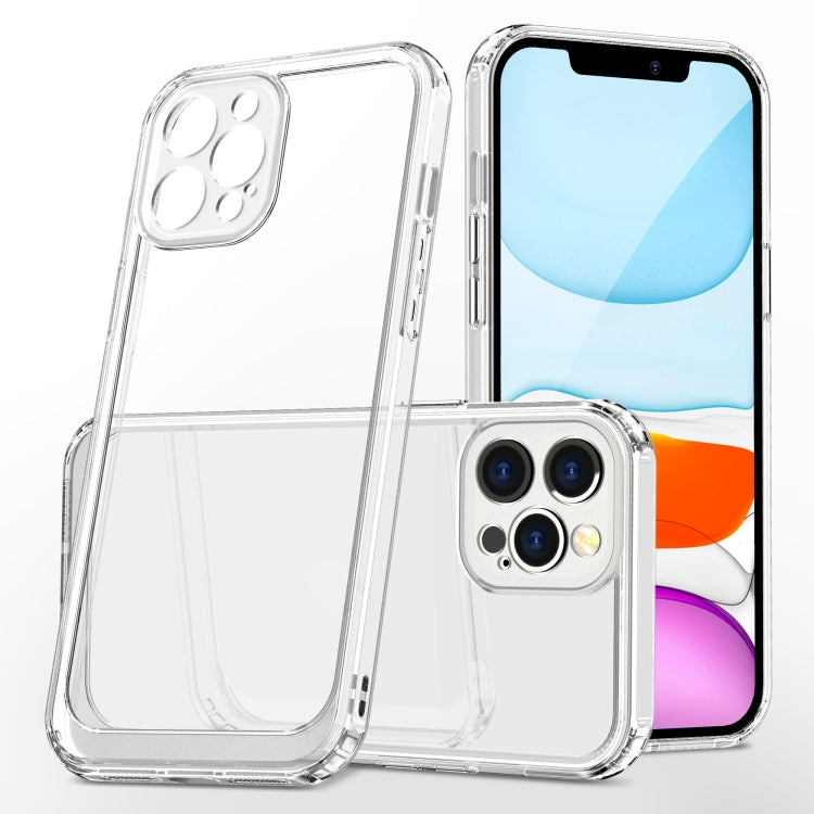 For iPhone 12 Pro Max Crystal Clear Shockproof PC  TPU Protective Case(Transparent)