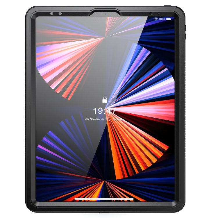 For iPad Pro 12.9 2022 / 2021 RedPepper Shockproof Waterproof PC + PET + TPU Protective Tablet Case