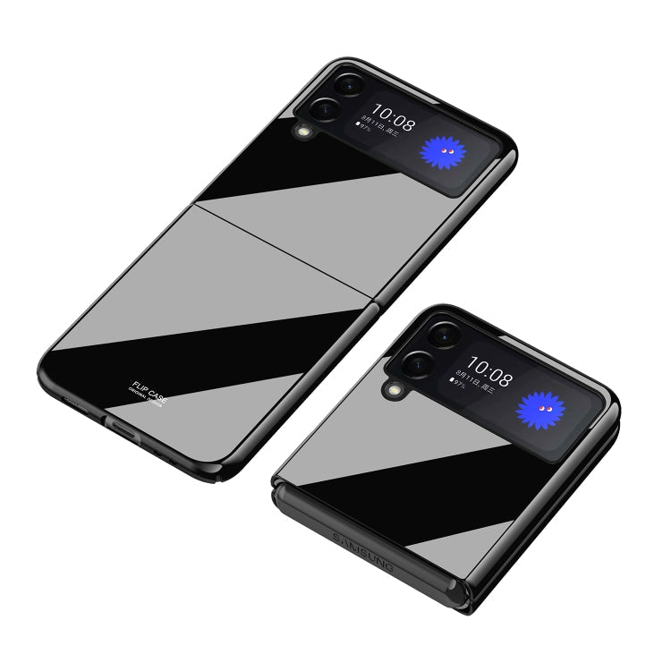 Shockproof Piano Paint Protective Case, For Samsung Galaxy Z Flip3 5G