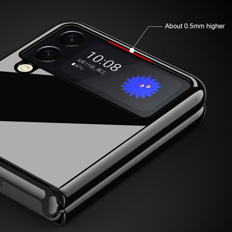 Shockproof Piano Paint Protective Case, For Samsung Galaxy Z Flip3 5G