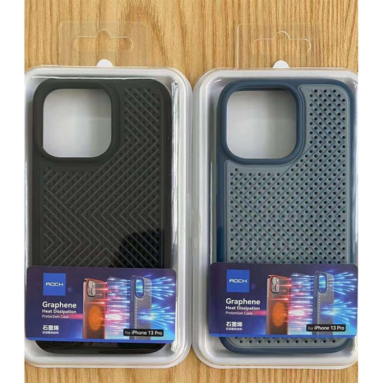 ROCK Graphene Heat Dissipation Ultra-thin TPU Case, For iPhone 13 Pro Max