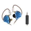 KZ ZS10 Pro 10-unit Ring Iron Gaming In-ear Wired Earphone,, ZS10 Pro Mic Version(Diamond Blue), ZS10 Pro Standard Version(Black), ZS10 Pro Standard Version(Blue), ZS10 Pro Standard Version(Streamer Blue), ZS10 Pro Standard Version(Glare Gold)         ...