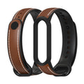 MIJOBS TPU + Leather Replacement Strap Watchband, For Xiaomi Mi Band 5 / 6