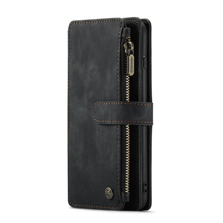 CaseMe-C30 PU + TPU Multifunctional Horizontal Flip Leather Case with Holder & Card Slot & Wallet & Zipper Pocket, For iPhone 8 Plus & 7 Plus & 6 Plus, For iPhone SE 2022 / SE 2020 / 8 / 7 / 6, For iPhone 11, For iPhone 11 Pro, For iPhone 11 Pro Max   ...