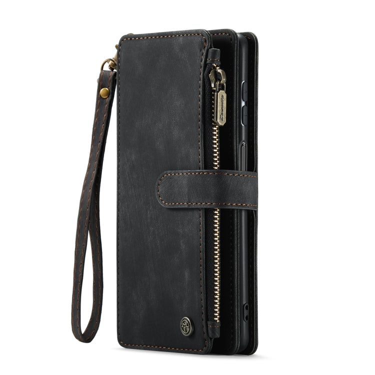 CaseMe-C30 PU + TPU Multifunctional Horizontal Flip Leather Case with Holder & Card Slot & Wallet & Zipper Pocket, For Samsung Galaxy A12, For Samsung Galaxy A52 5G / 4G, For Samsung Galaxy Note10+, For Samsung Galaxy Note20 Ultra, For Samsung Galaxy S...