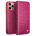 QIALINO Small Crocodile Texture Horizontal Flip Leather Case with Holder & Card Slots & Wallet, For iPhone 13 Pro Max