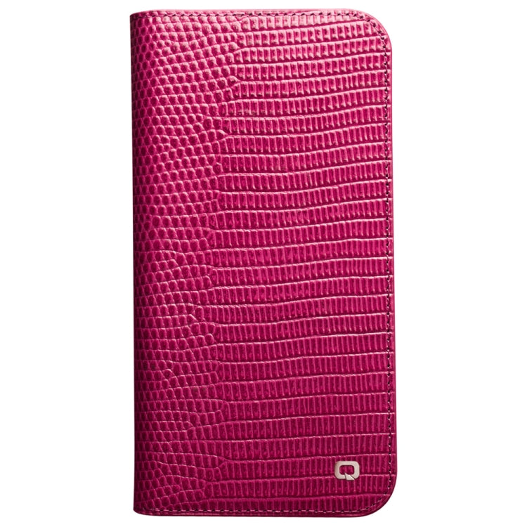 QIALINO Small Crocodile Texture Horizontal Flip Leather Case with Holder & Card Slots & Wallet, For iPhone 13 Pro Max