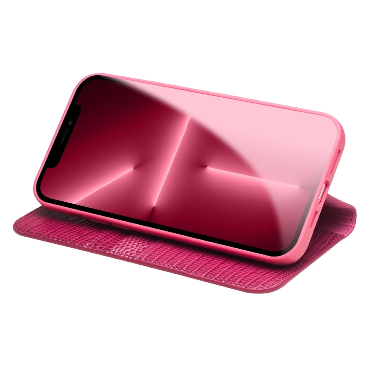QIALINO Small Crocodile Texture Horizontal Flip Leather Case with Holder & Card Slots & Wallet, For iPhone 13 Pro Max