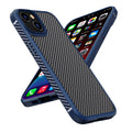 iPAKY MG Series Carbon Fiber TPU + PC Shockproof Case, For iPhone 13 mini, For iPhone 13
