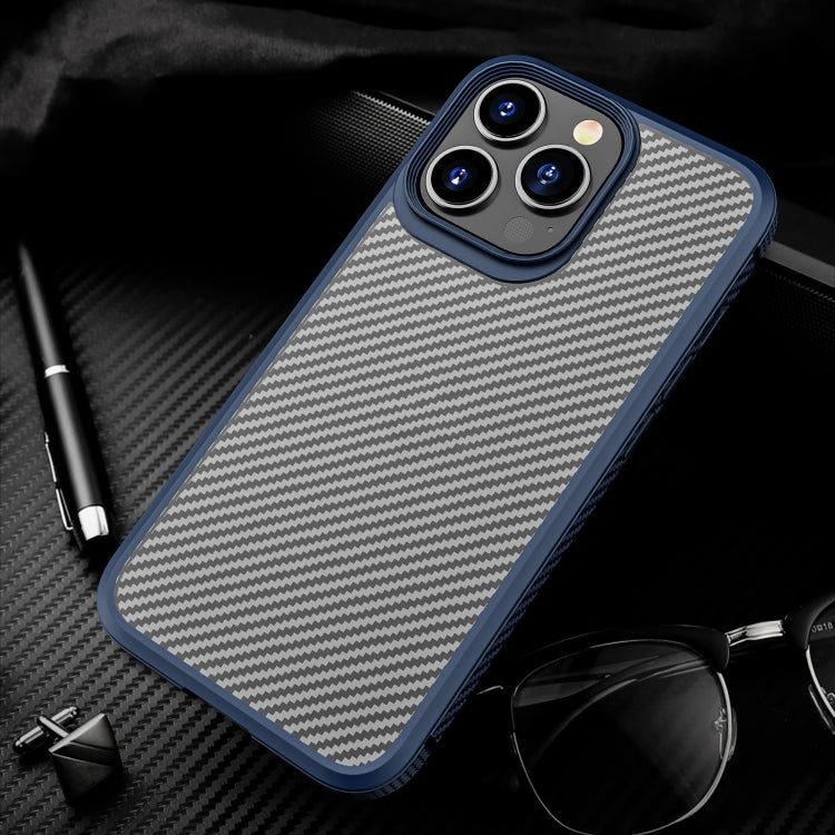 iPAKY MG Series Carbon Fiber TPU + PC Shockproof Case, For iPhone 13 mini, For iPhone 13
