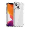 iPAKY Crystal Clear Series Transparent Shockproof TPU + PC Protective Case, For iPhone 13