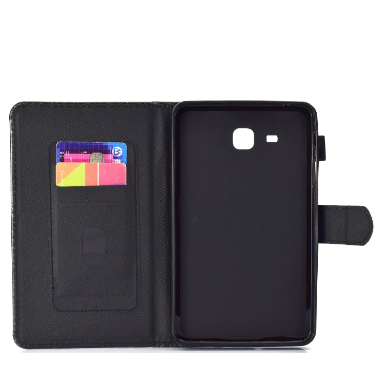 Varnish Glitter Powder Horizontal Flip Leather Case with Holder & Card Slot, For Galaxy Tab A 7.0 (2016), For Galaxy Tab A 8.0, For Galaxy Tab A 8.0 (2019), For Galaxy Tab A 10.1 (2016)