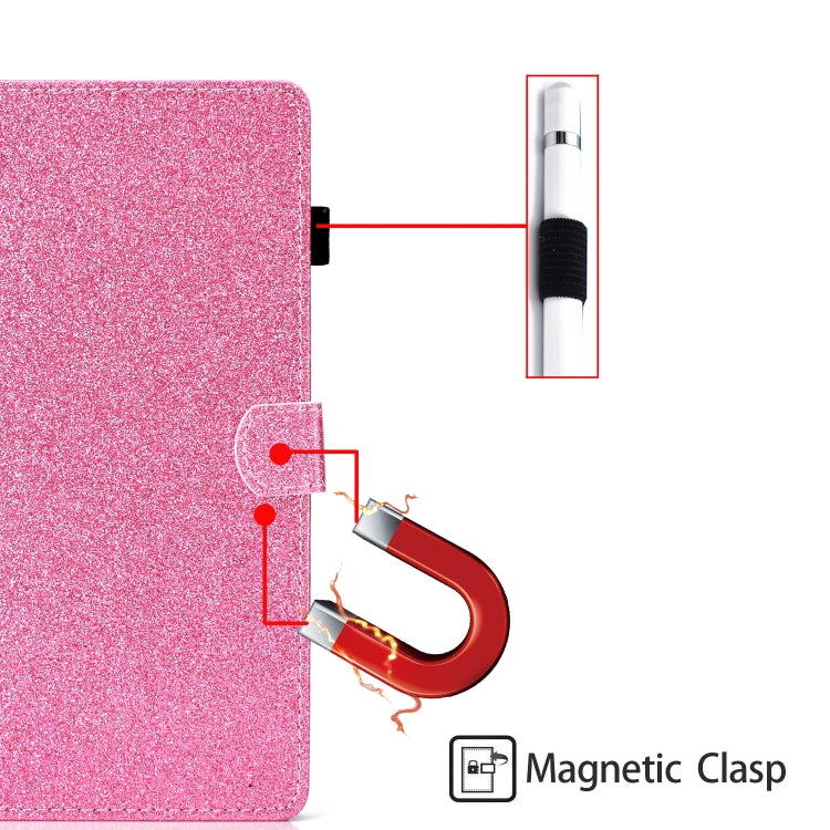 Varnish Glitter Powder Horizontal Flip Leather Case with Holder & Card Slot, For Galaxy Tab A 7.0 (2016), For Galaxy Tab A 8.0, For Galaxy Tab A 8.0 (2019), For Galaxy Tab A 10.1 (2016)