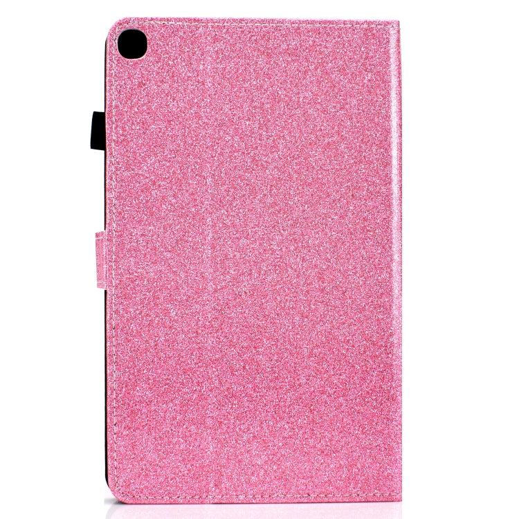 Varnish Glitter Powder Horizontal Flip Leather Case with Holder & Card Slot, For Galaxy Tab A 10.1 (2019), For Galaxy Tab A 10.5, For Galaxy Tab S4 10.5, For Galaxy Tab S5e