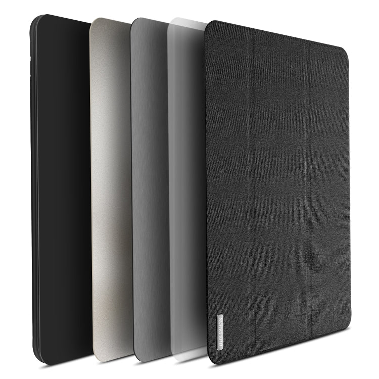 DUX DUCIS Domo Series Horizontal Flip Magnetic TPU + PU Leather Tablet Case with Three-folding Holder & Pen Slot, For iPad Pro 12.9 inch 2017