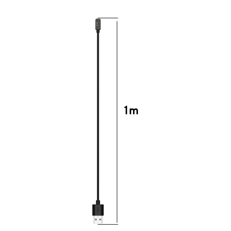 For Xiaomi Redmi Watch 2 / Watch 2 Lite Smart Watch Charging Cable, Length:1m(Black)