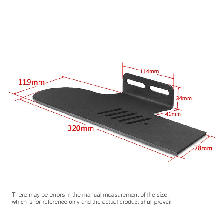 Split Sound Bar Wall-mount Bracket, For Xiaomi Redmi Speaker, For Xiaodu Soundbar, For JY AUDIO A9K, For HiVi K1000, For Coocaa Live-1 / Live-2 / Live-3, For KEF HTF7003, For DALI Katch One, For Ibass 9100K