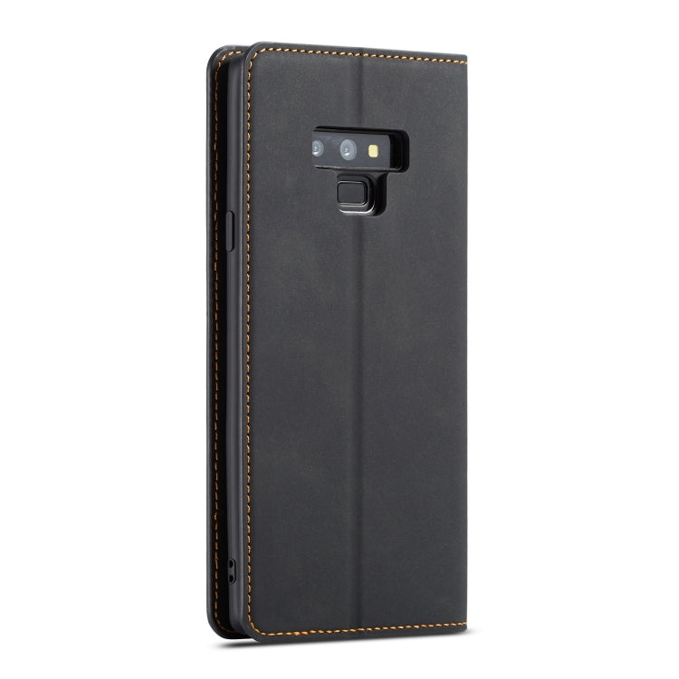 Forwenw Dream Series Oil Edge Strong Magnetism Horizontal Flip Leather Case with Holder & Card Slots & Wallet & Photo Frame, For Galaxy Note9, For Galaxy Note10, For Galaxy Note10+, For Galaxy S8, For Galaxy S8+, For Galaxy S9