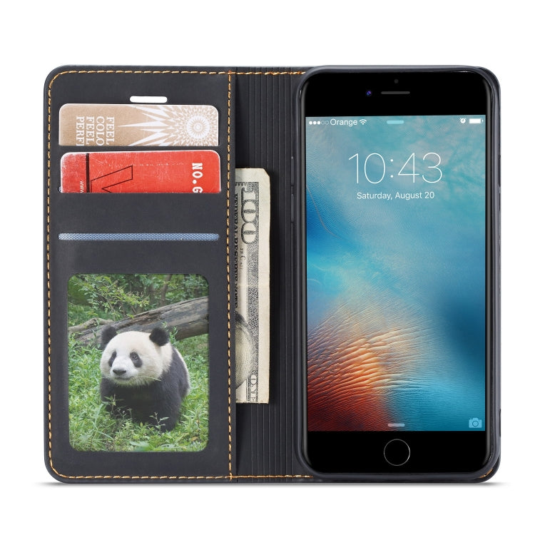 Forwenw Dream Series Oil Edge Strong Magnetism Horizontal Flip Leather Case with Holder & Card Slots & Wallet & Photo Frame, For iPhone SE 2022 / SE 2020 / 8 / 7, For iPhone 8 Plus / 7 Plus, For iPhone 11, For iPhone 11 Pro, For iPhone 11 Pro Max      ...