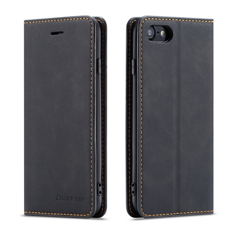 Forwenw Dream Series Oil Edge Strong Magnetism Horizontal Flip Leather Case with Holder & Card Slots & Wallet & Photo Frame, For iPhone SE 2022 / SE 2020 / 8 / 7, For iPhone 8 Plus / 7 Plus, For iPhone 11, For iPhone 11 Pro, For iPhone 11 Pro Max      ...