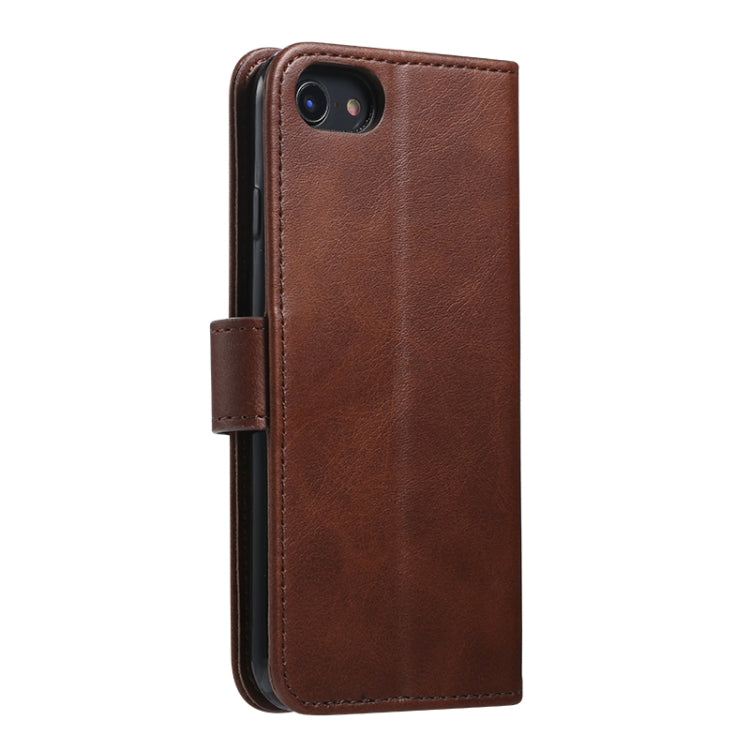 GUSSIM Magnetic Horizontal Flip Leather Case with Holder & Card Slots & & Wallet, For iPhone 8  / 7