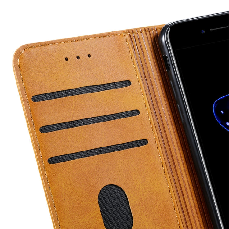 GUSSIM Magnetic Horizontal Flip Leather Case with Holder & Card Slots & & Wallet, For iPhone 8  / 7