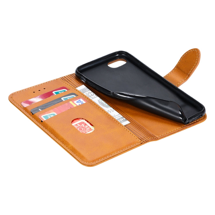 GUSSIM Magnetic Horizontal Flip Leather Case with Holder & Card Slots & & Wallet, For iPhone 8  / 7