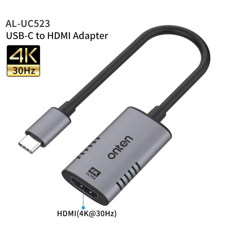 Onten Type-C / USB-C to HDMI Adapter, UC523
