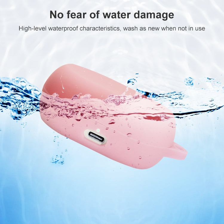 Silicone Earphone Protective Case with Hook, For Jabra Elite 7 Pro