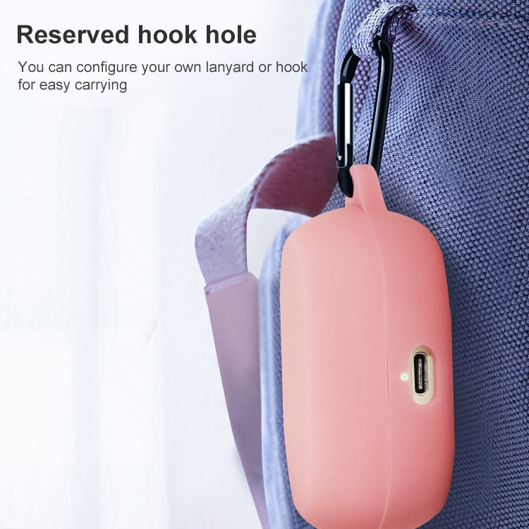Silicone Earphone Protective Case with Hook, For Jabra Elite 7 Pro