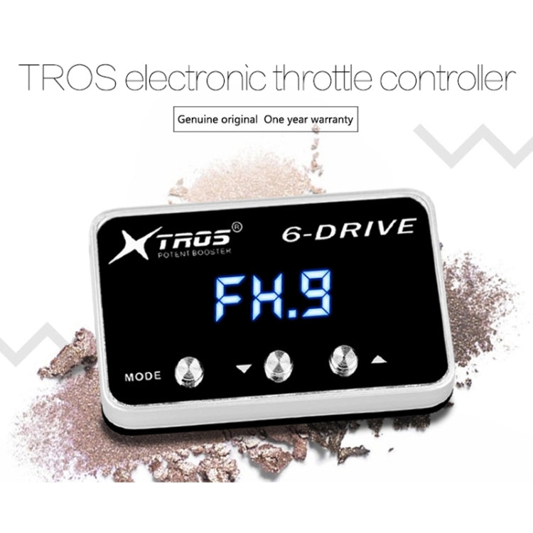 TROS TS-6Drive Potent Booster Electronic Throttle Controller, For Proton Iriz, For Proton Saga, For Proton Waja, For Proton Preve, For Proton Genz, For Perodua Bezza, For Perodua Myvi, For Perodua Axia
