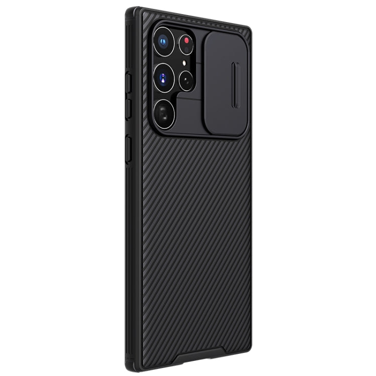 NILLKIN Black Mirror Pro Series Camshield Phone Case, For Samsung Galaxy S22 Ultra 5G, For Samsung Galaxy S22+ 5G
