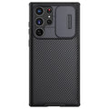 NILLKIN Black Mirror Pro Series Camshield Phone Case, For Samsung Galaxy S22 Ultra 5G, For Samsung Galaxy S22+ 5G