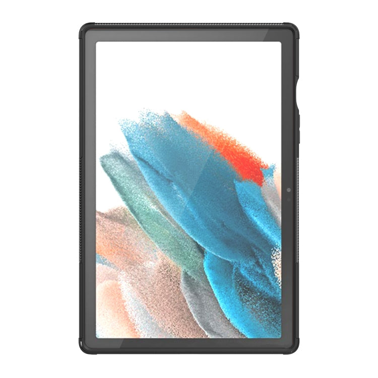 For Samsung Galaxy Tab A8 10.5 (2021) Tire Texture TPU + PC Tablet Case(Black)