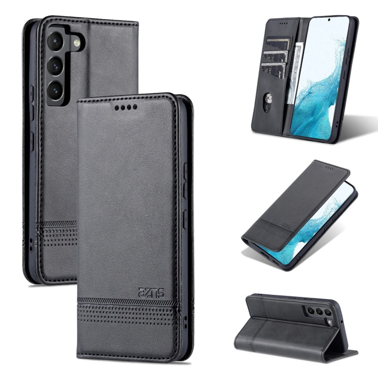 AZNS Magnetic Calf Texture Horizontal Flip Leather Phone Case, For Samsung Galaxy A33 5G, For Samsung Galaxy S22, For Samsung Galaxy S22+