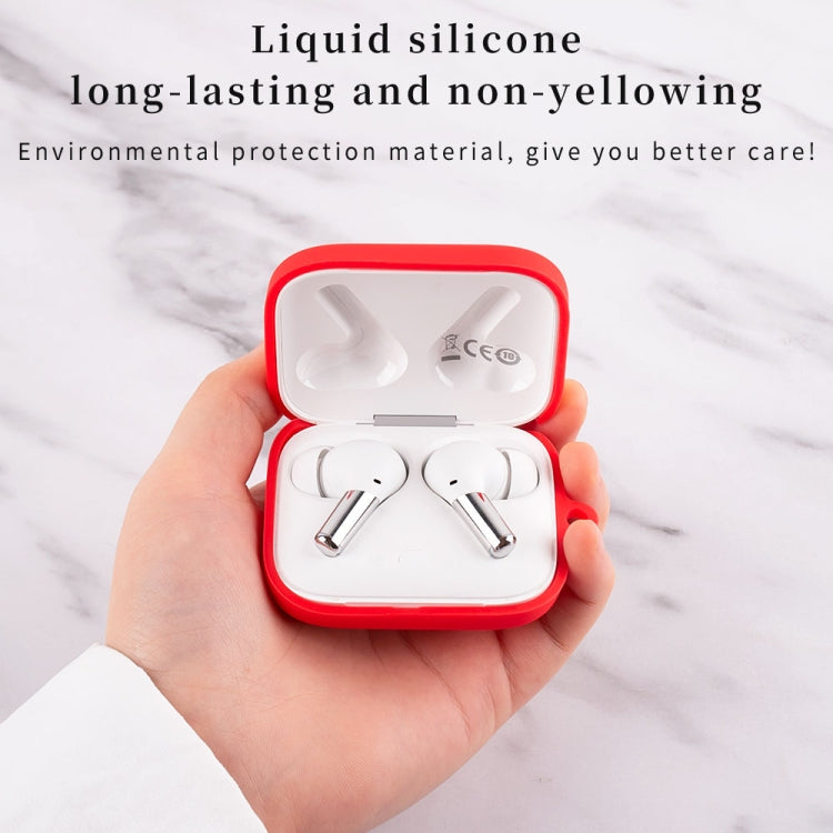 Silicone Earphone Protective Case with Hook, For Boat Airdopes 381, For Boat Airdopes 402, For Boat Airdopes 441, For OnePlus Buds Pro