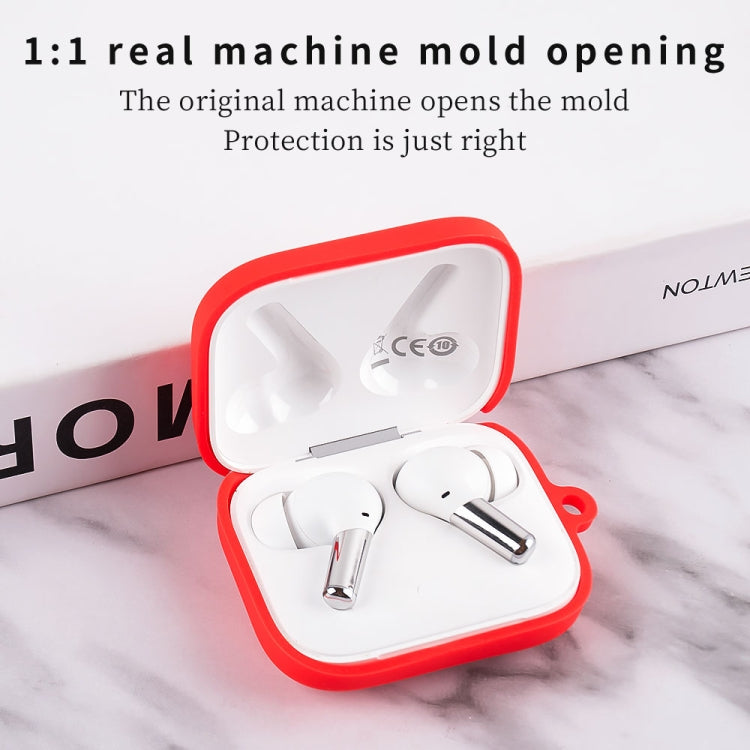 Silicone Earphone Protective Case with Hook, For Boat Airdopes 381, For Boat Airdopes 402, For Boat Airdopes 441, For OnePlus Buds Pro