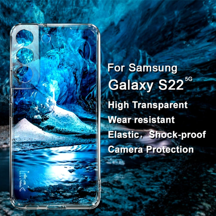 IMAK UX-5 Series Transparent TPU Phone Case, For Samsung Galaxy S22 5G, For Samsung Galaxy S22+ 5G, For Samsung Galaxy S22 Ultra 5G